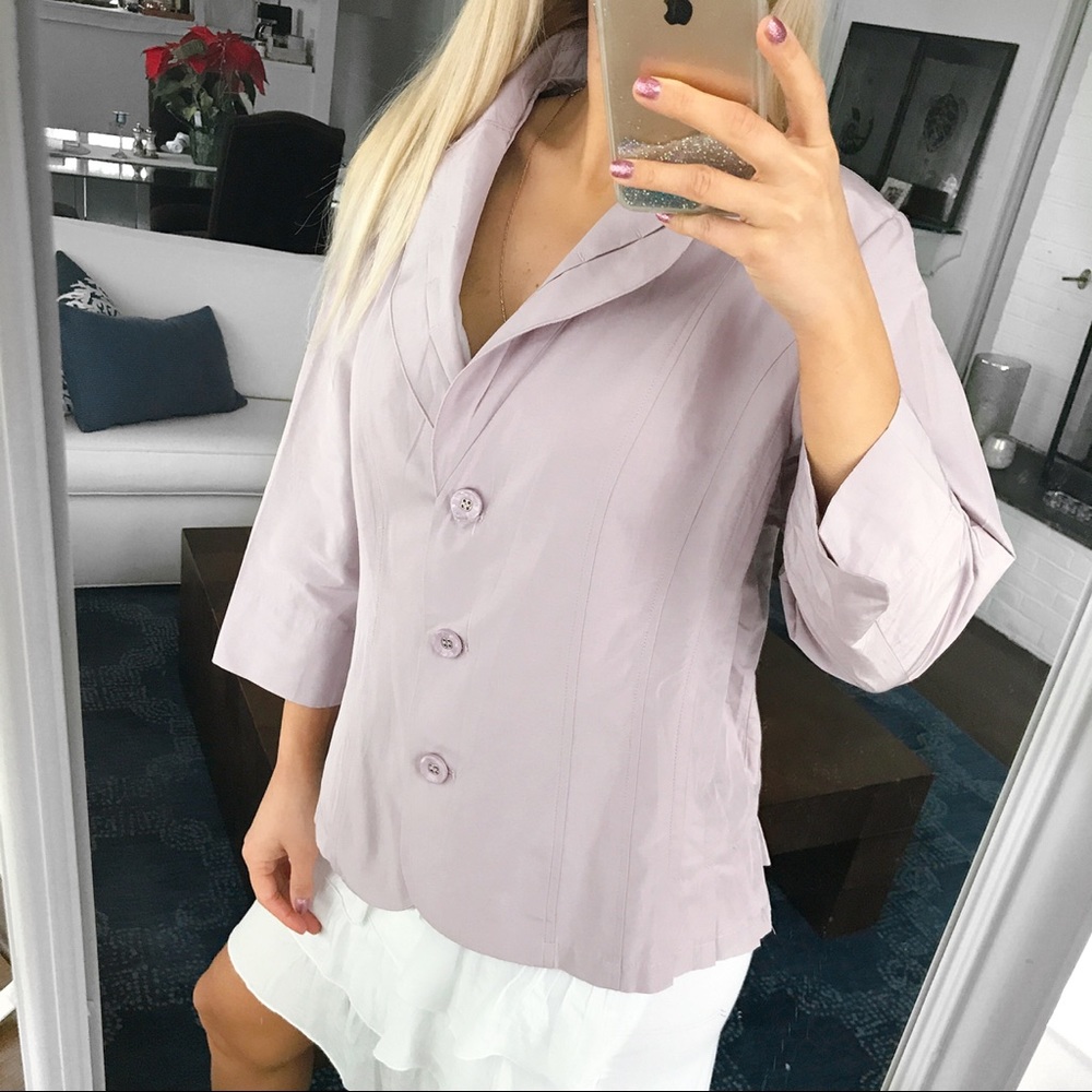 👚GRACIA LAVENDER BLAZER! - Picture 7 of 11
